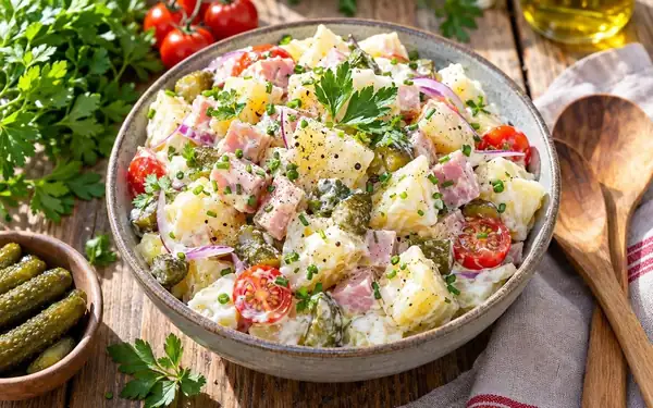 Ensalada piamontesa: dile adiós a la mayonesa, este ingrediente conserva toda la cremosidad sin dificultar la digestión