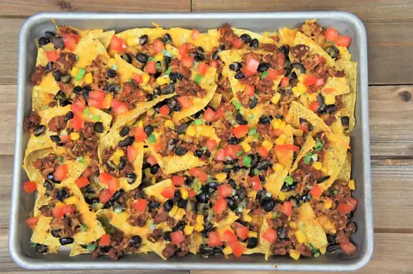Loaded Sheet Pan Nachos