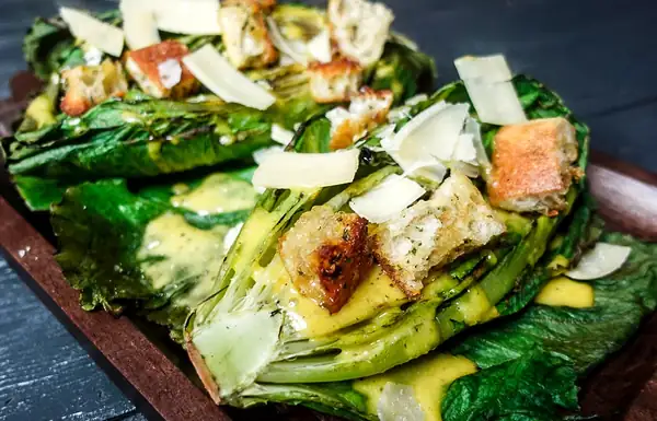 Grilled Caesar Salad