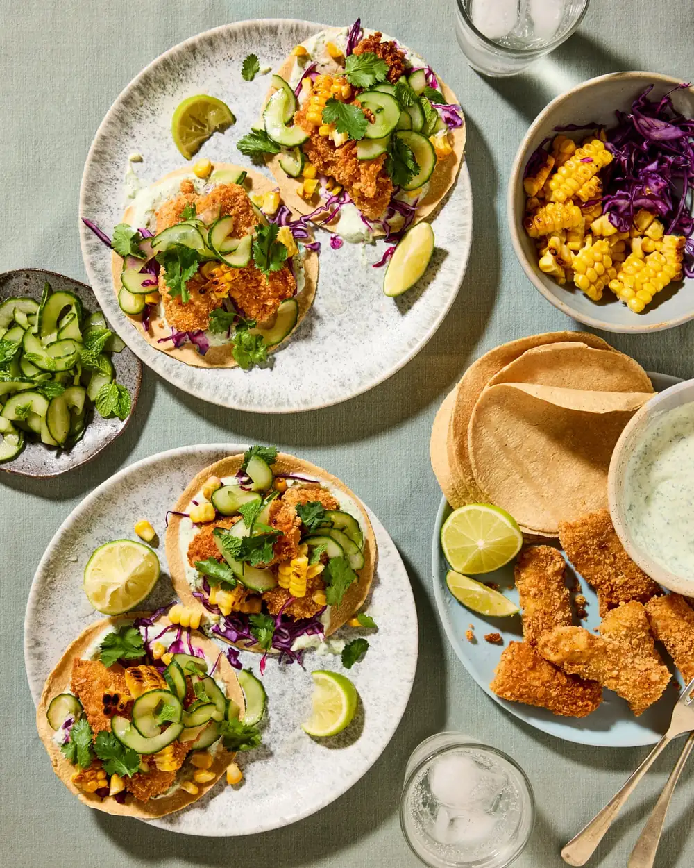 Pollock tacos and hake with saffron aïli and butter beans | Andy Beynon’s summer fish recipes