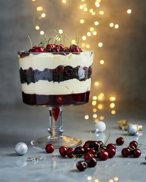 Easy Boozy Black Forest Trifle
