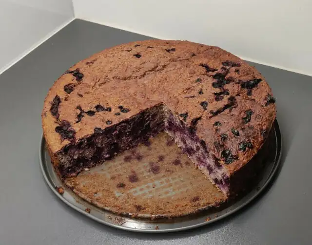 Torta de avena saludable con proteínas