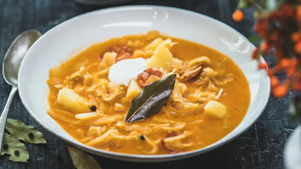 Sauerkraut soup