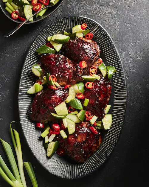 Sticky 5-Spice Roast Chicken
