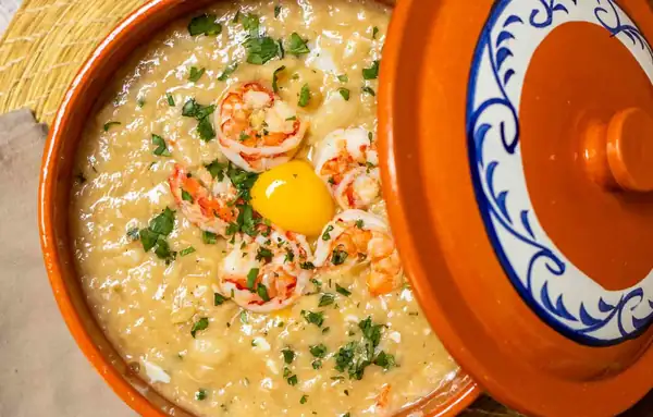 Shrimp Açorda: Satisfying Portuguese Soup