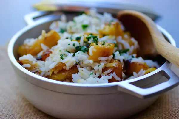 Arroz de Pajarito (Rice with Ripe Plantain) Recipe