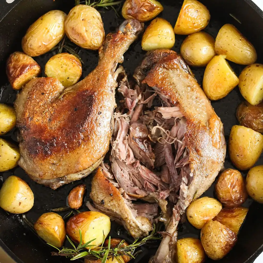 Confit de canard Recipe (Duck Confit)