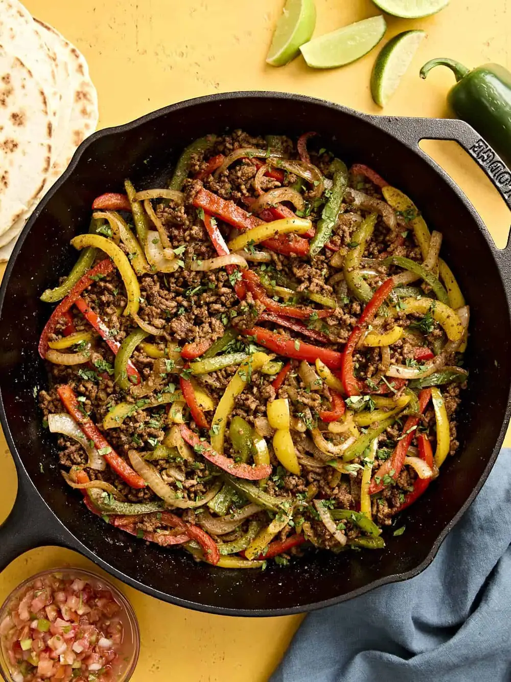 Ground Beef Fajitas