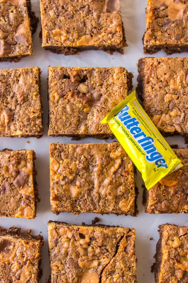 Butterfinger Brownies
