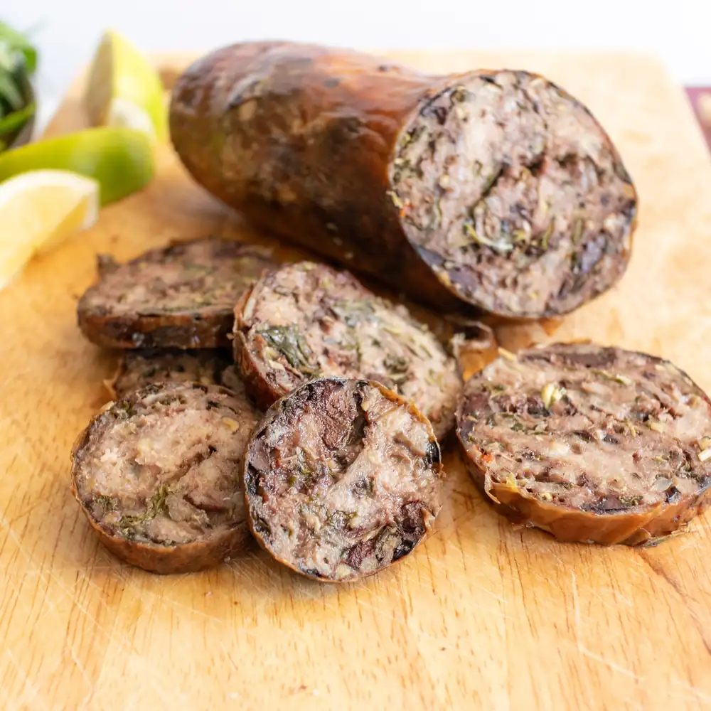 Vietnamese Blood Sausage (Dồi Huyết)
