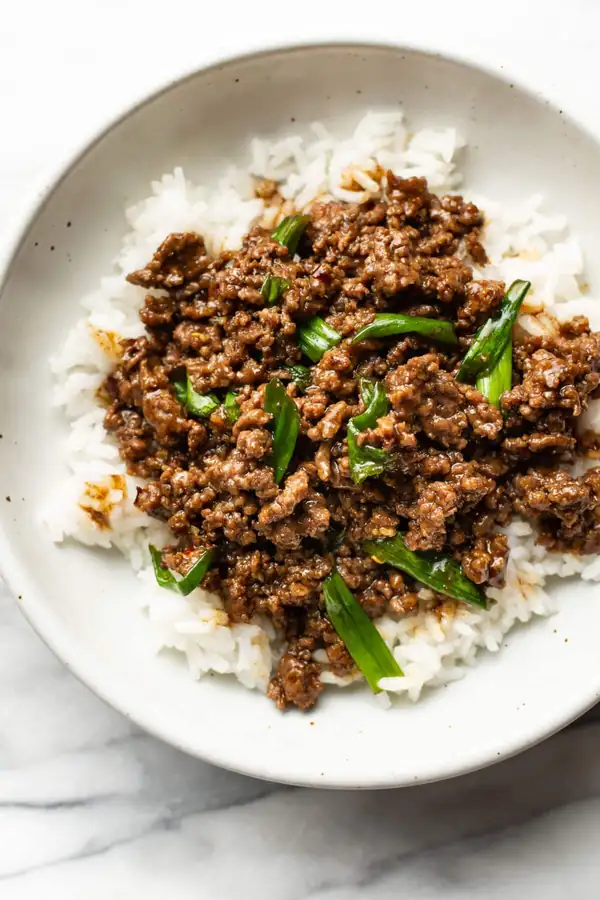Carne molida mongola