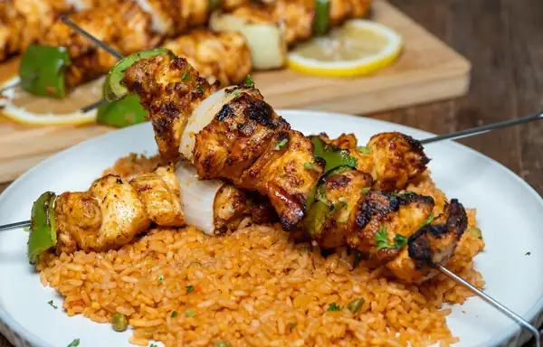 Grilled Fajita Chicken Skewers