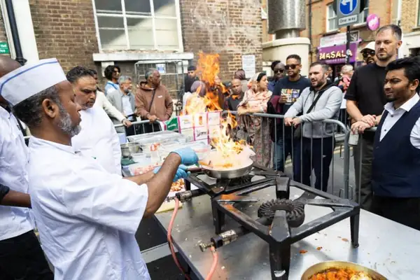 A one-day-only curry festival will fill Brick Lane with flavour, live performances, a parade, and giant puppets this month
