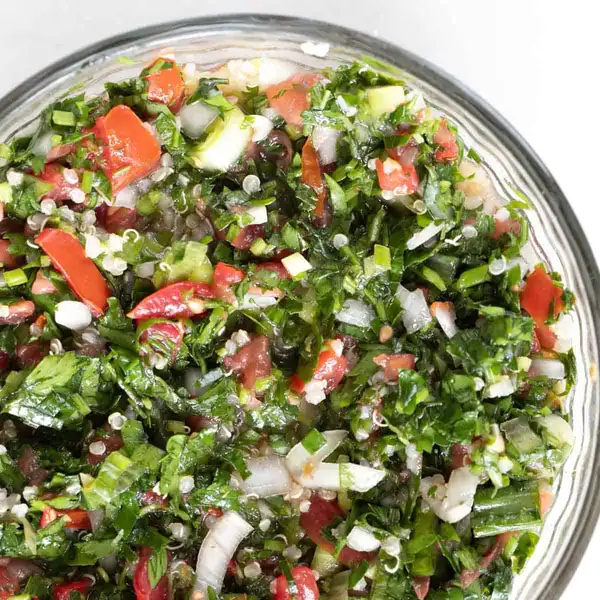 Gluten Free Tabbouleh Salad (with Quinoa)