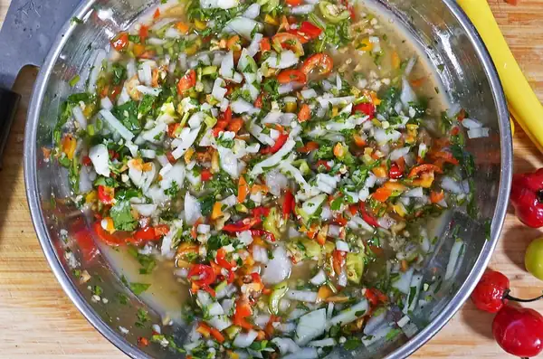 Spicy Scotch Bonnet Pepper Pickle