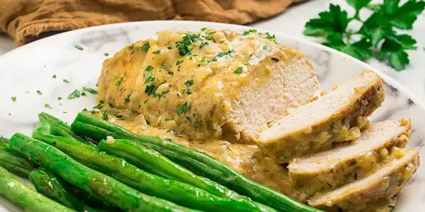 Creamy Dijon Chicken with Green Beans