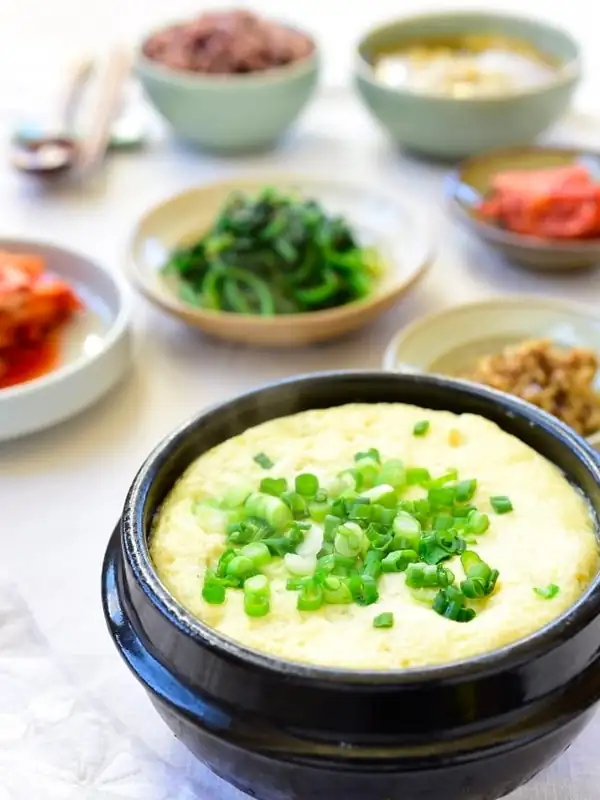 Gyeranjjim (Korean Steamed Eggs)