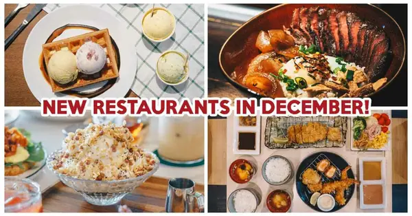 10 nuevos restaurantes y menús en diciembre de 2019, incluyendo arroz frito con wagyu y comida fusión coreana