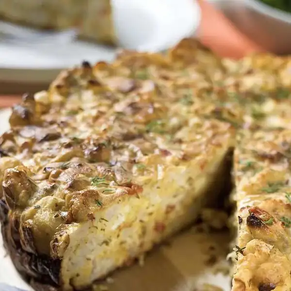 How to make Savory Cauliflower Cake Recipe