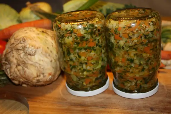 Verduras para sopa de invierno