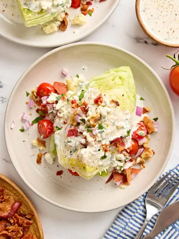 Restaurant-style Wedge Salad without the restaurant price tag