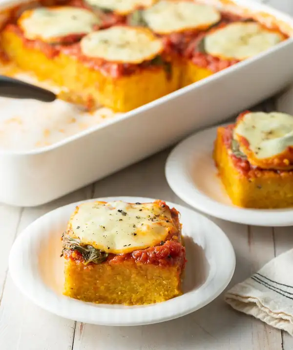 Margherita Baked Polenta Recipe