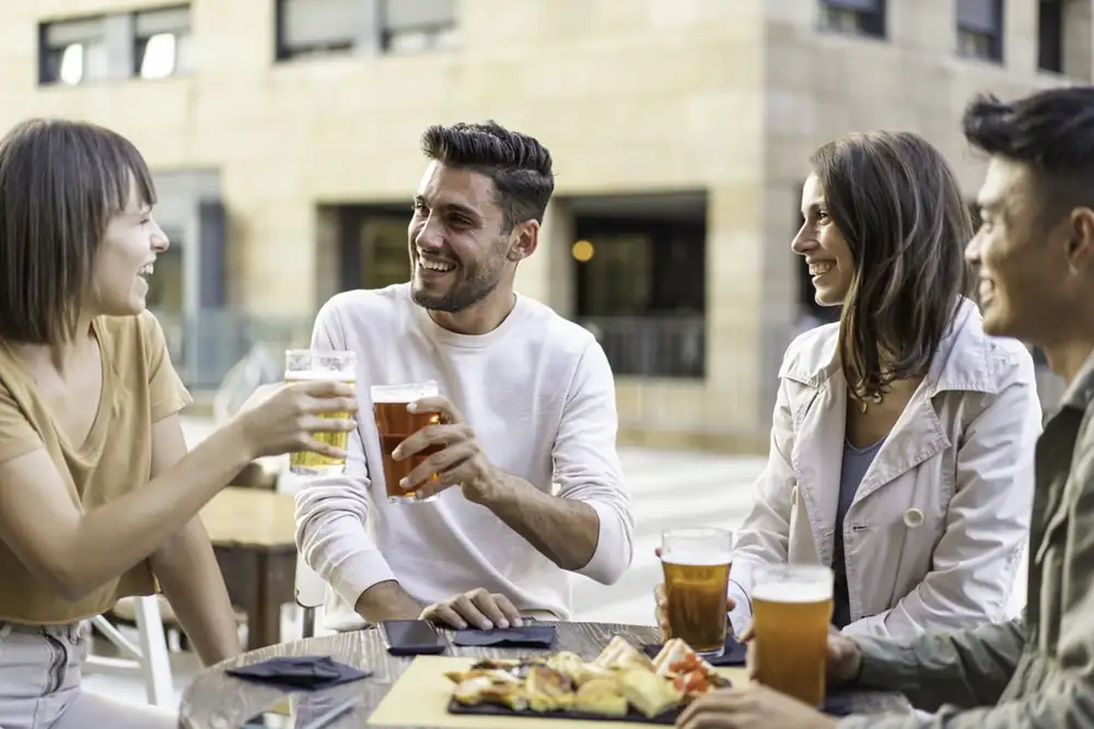 The positive momentum in beer