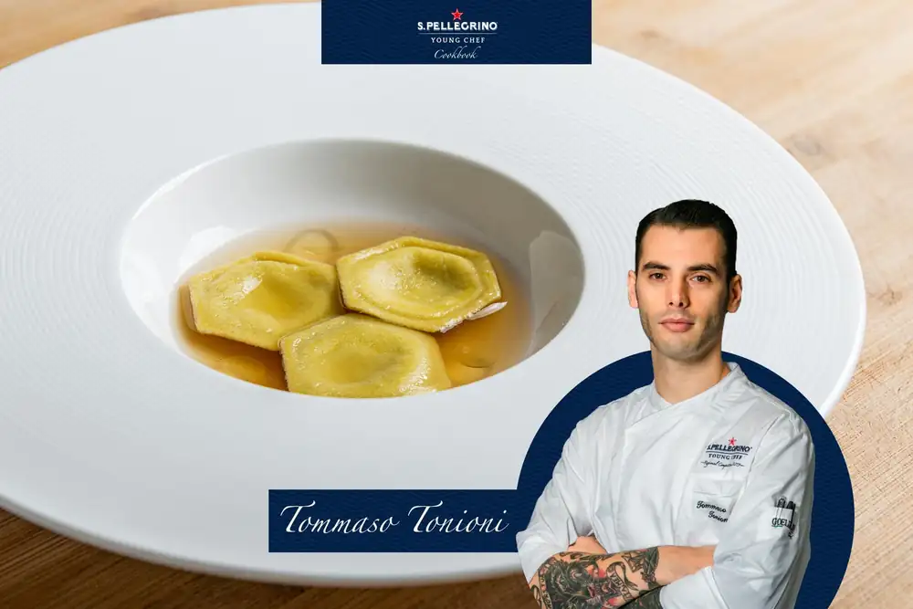 Raviolo Melitta, Honey Infusion and Helichrysum Oil