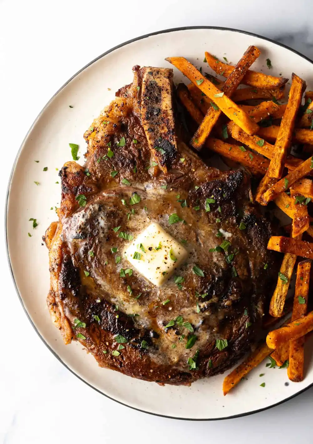 How to Cook a Bone-In Ribeye Steak (Reverse Sear or on the Stovetop)