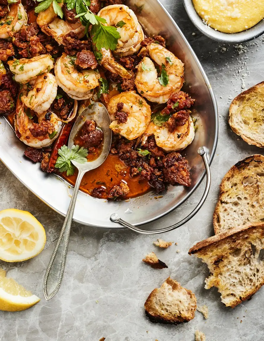 Crabs and chorizo