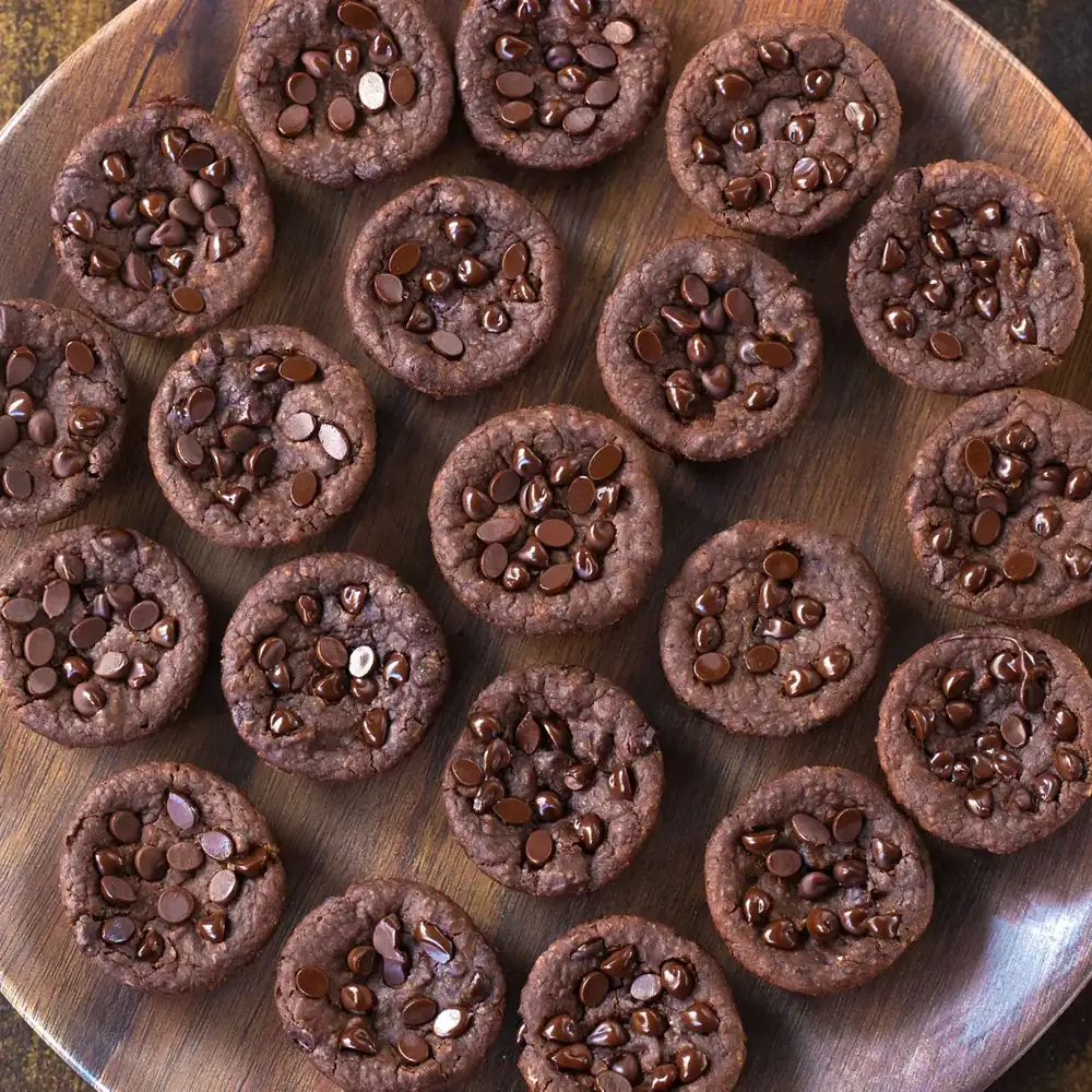 Chocolate Black Bean Brownie Bites!