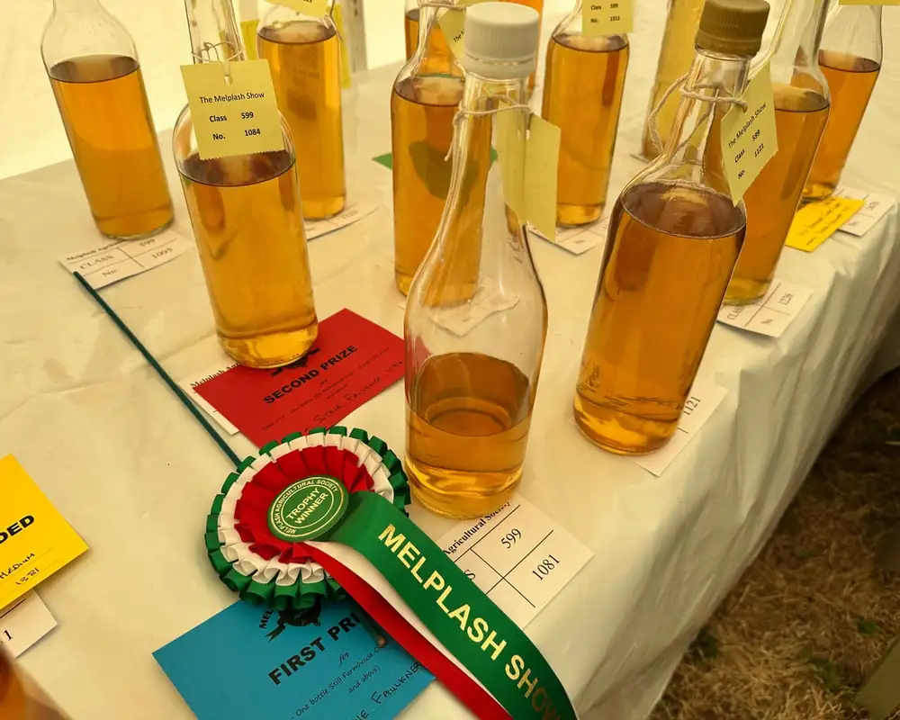 Country diary: It’s 10am at the Melplash Show and the cider contest is well under way