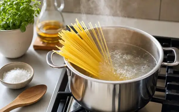 Por qué nunca se debe añadir aceite de oliva al agua de la pasta, según un químico y chefs italianos