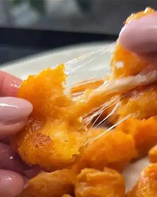 Sweet potato and mozzarella croquettes 🍠