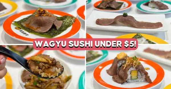 Genki Sushi Has New Truffle Wagyu Sushi
