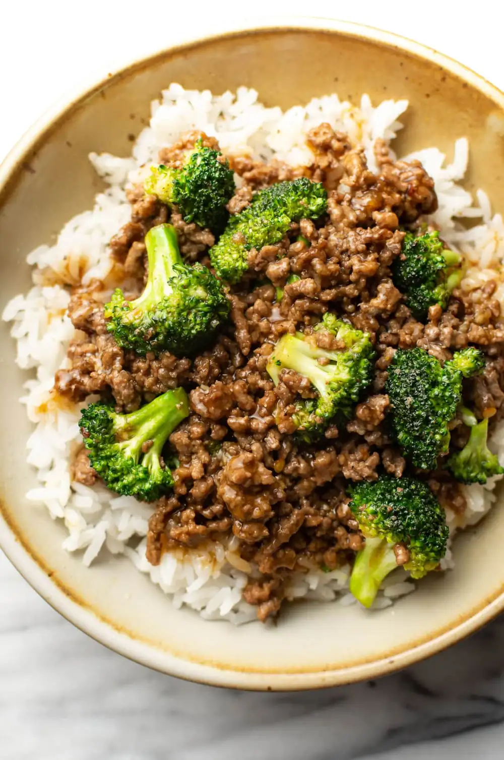Ground Beef and Broccoli
