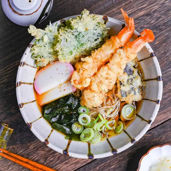 Tempura Soba Noodle Soup (Tensoba)