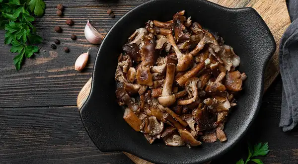 Fried Honey Mushrooms for the Winter