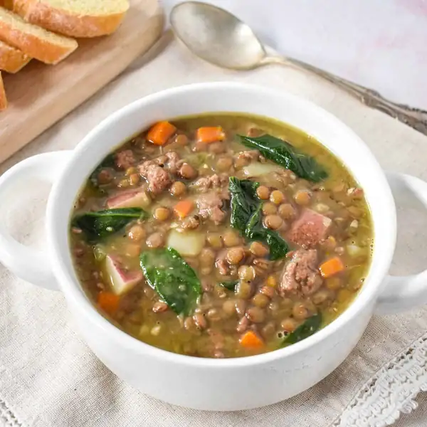 Italian Sausage Lentil Soup