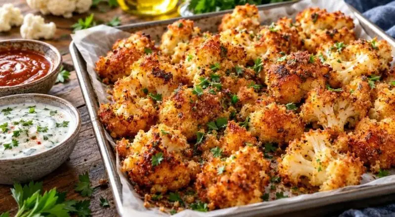 “The salad bowl is emptied in 3 minutes”: this recipe for crispy oven-baked cauliflower popcorn is the aperitif obsession