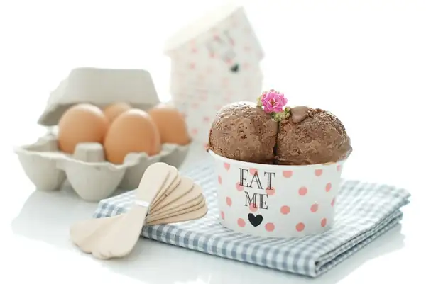 Gluten-free Nutella ice cream