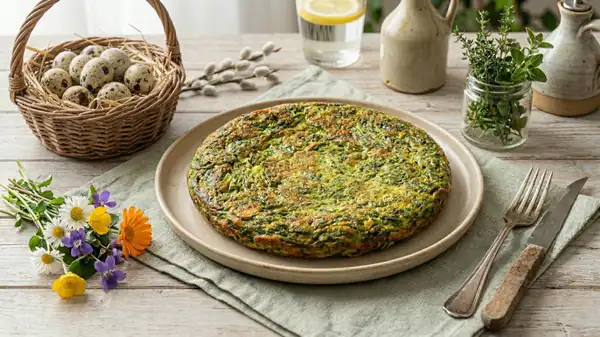 Frittata de espárragos silvestres: El truco para que quede perfecta en la sartén (¡Incluso para el Lunes de Pascua!)