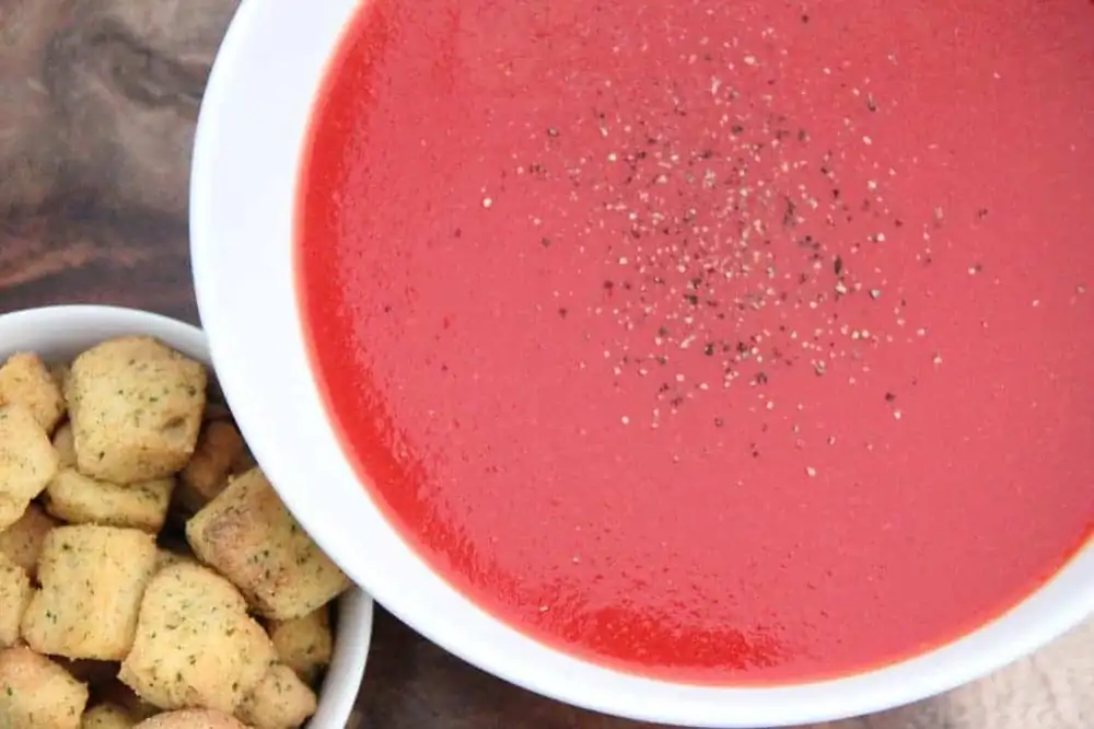 Tomato, Beetroot, and Carrot Soup