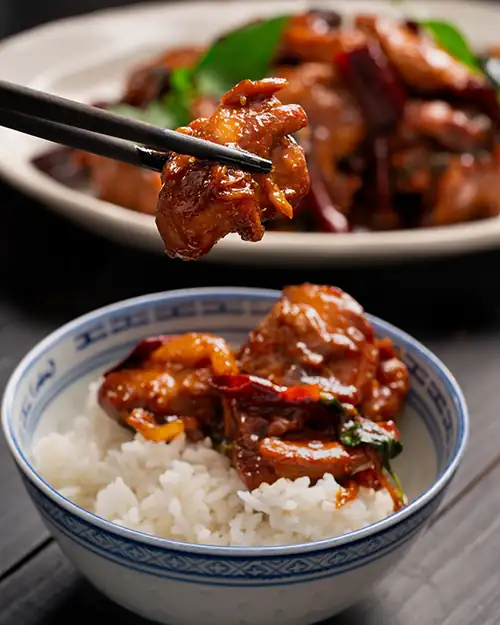 Taiwanese Three Cup Chicken