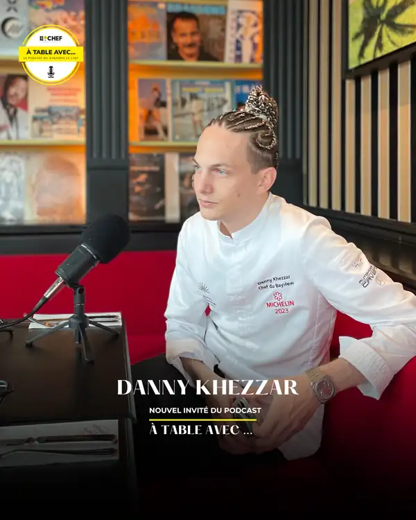 Danny Khezzar, from the Michelin-starred restaurant in Geneva to the bistro Monsieur Claude