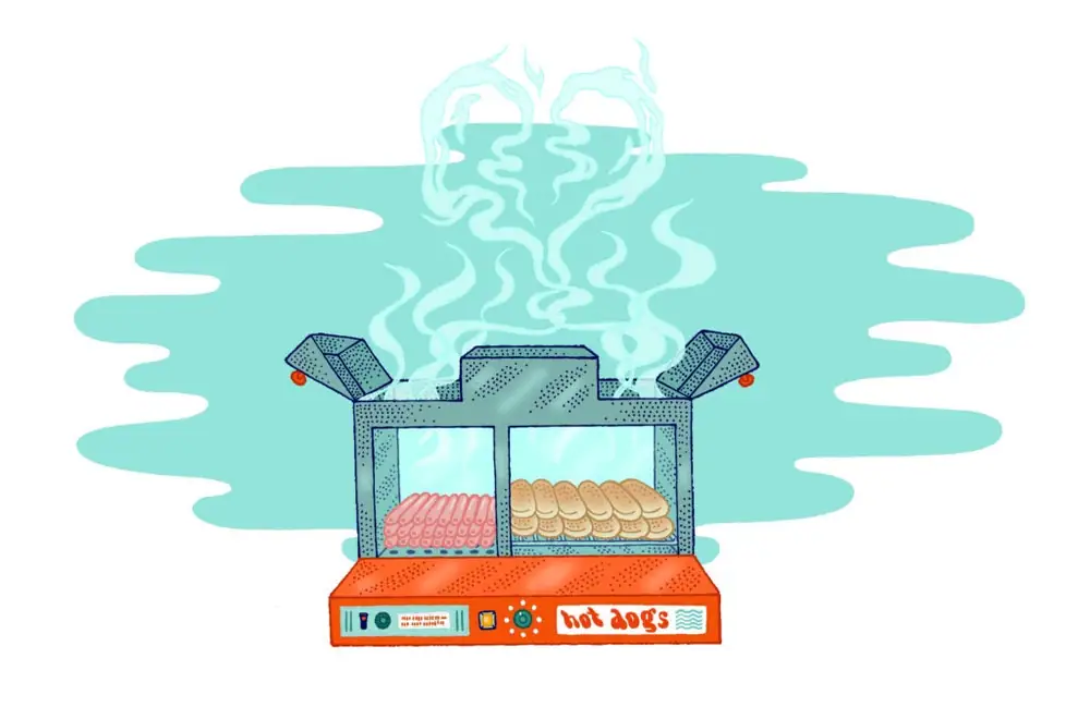 The Deep Pleasure of a Steamed Hot Dog