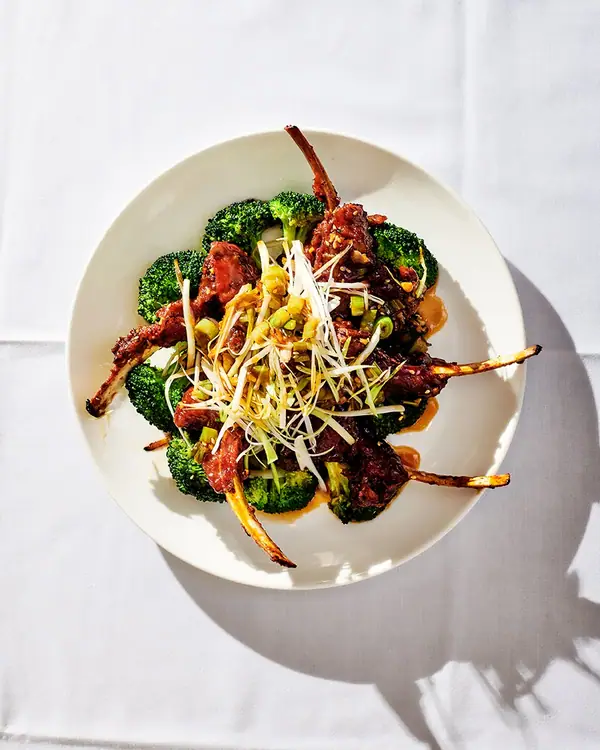 Peking-Style Lamb Chops