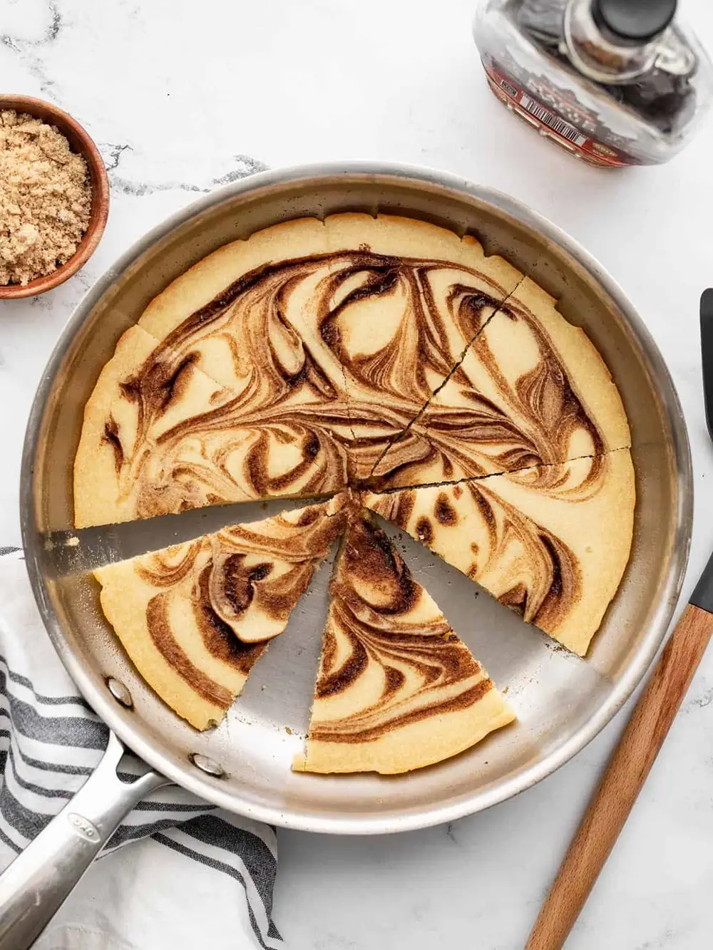 Cinnamon Swirl Oven Pancake