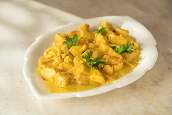 Turkey with Curry Sauce