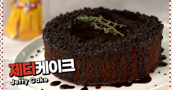 Chocolate cake made with plenty of Jeti
